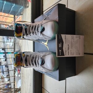 Air Jordan Retro 7 Sneakers - White and Blue